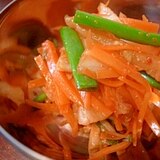 超簡単！にんじんたくさん食べれる！キムチ和え